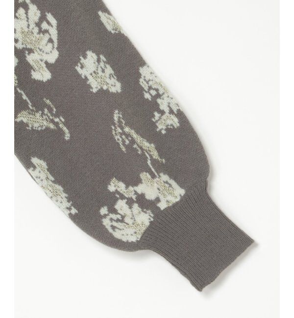 VENCE share style「フラワ－ジャガードプルオーバー」|ニット・セーター|