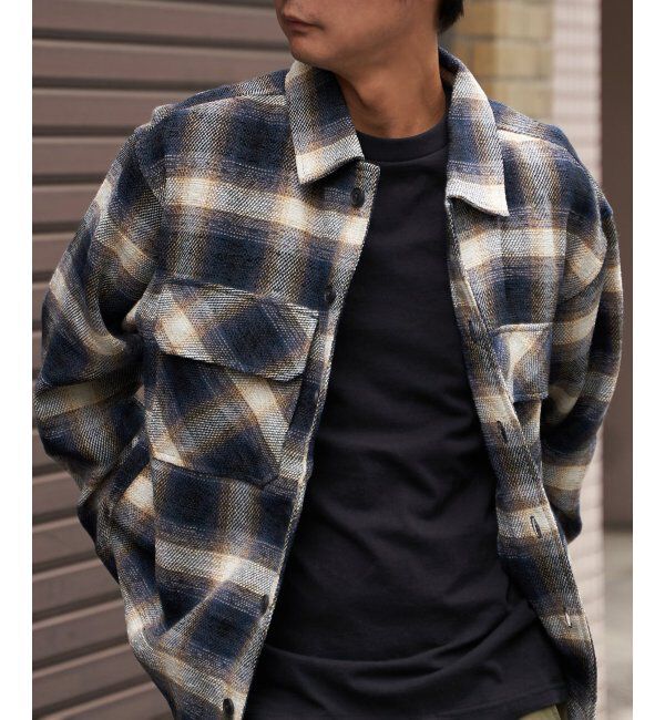 VENCE share style「BEVERLY HILLS POLO CLUB モールチェックCPO」|シャツ・ブラウス|