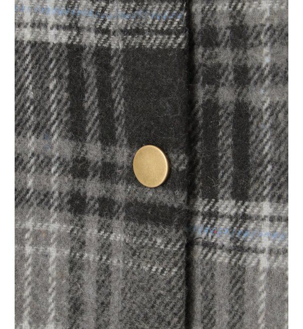 VENCE share style「起毛チェックオーバーシャツ」|シャツ・ブラウス|