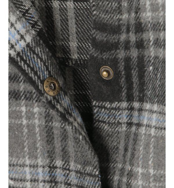 VENCE share style「起毛チェックオーバーシャツ」|シャツ・ブラウス|