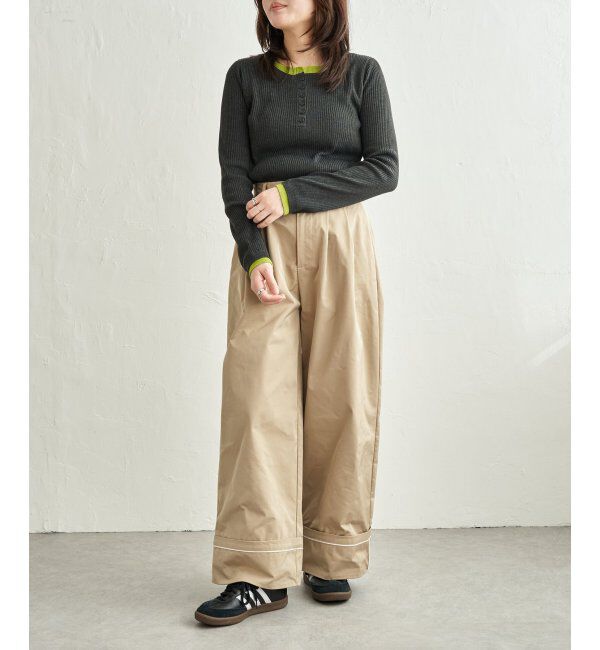 VENCE share style「12G配色ヘンリープルオーバー」|タンクトップ|