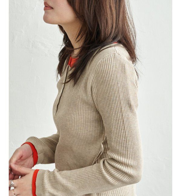 VENCE share style「12G配色ヘンリープルオーバー」|タンクトップ|