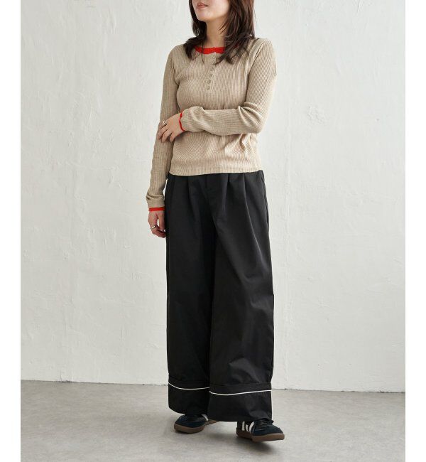 VENCE share style「12G配色ヘンリープルオーバー」|タンクトップ|