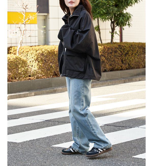 VENCE share style「合繊ツイルスタンドジャケット」|ブルゾン・スタジャン|