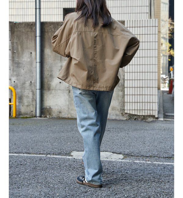 VENCE share style「合繊ツイルスタンドジャケット」|ブルゾン・スタジャン|