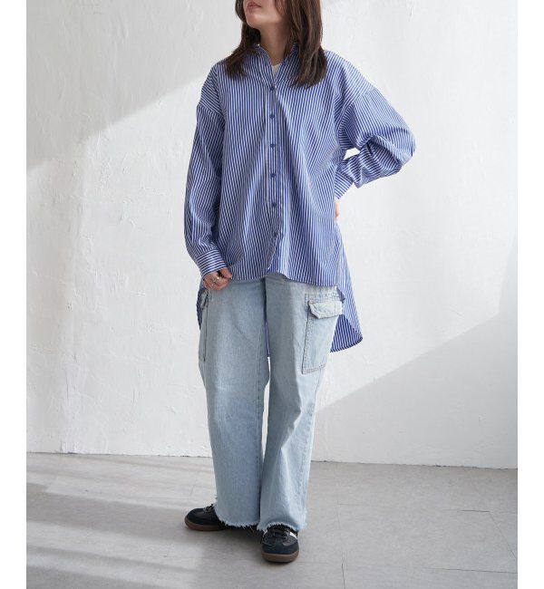 VENCE share style「テールカットシャツ」|シャツ・ブラウス|