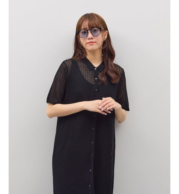  「ボストン型 サングラス | カラーレンズ 鼻パッド 紫外線防止 UVカット ユニセックス」|サングラス|