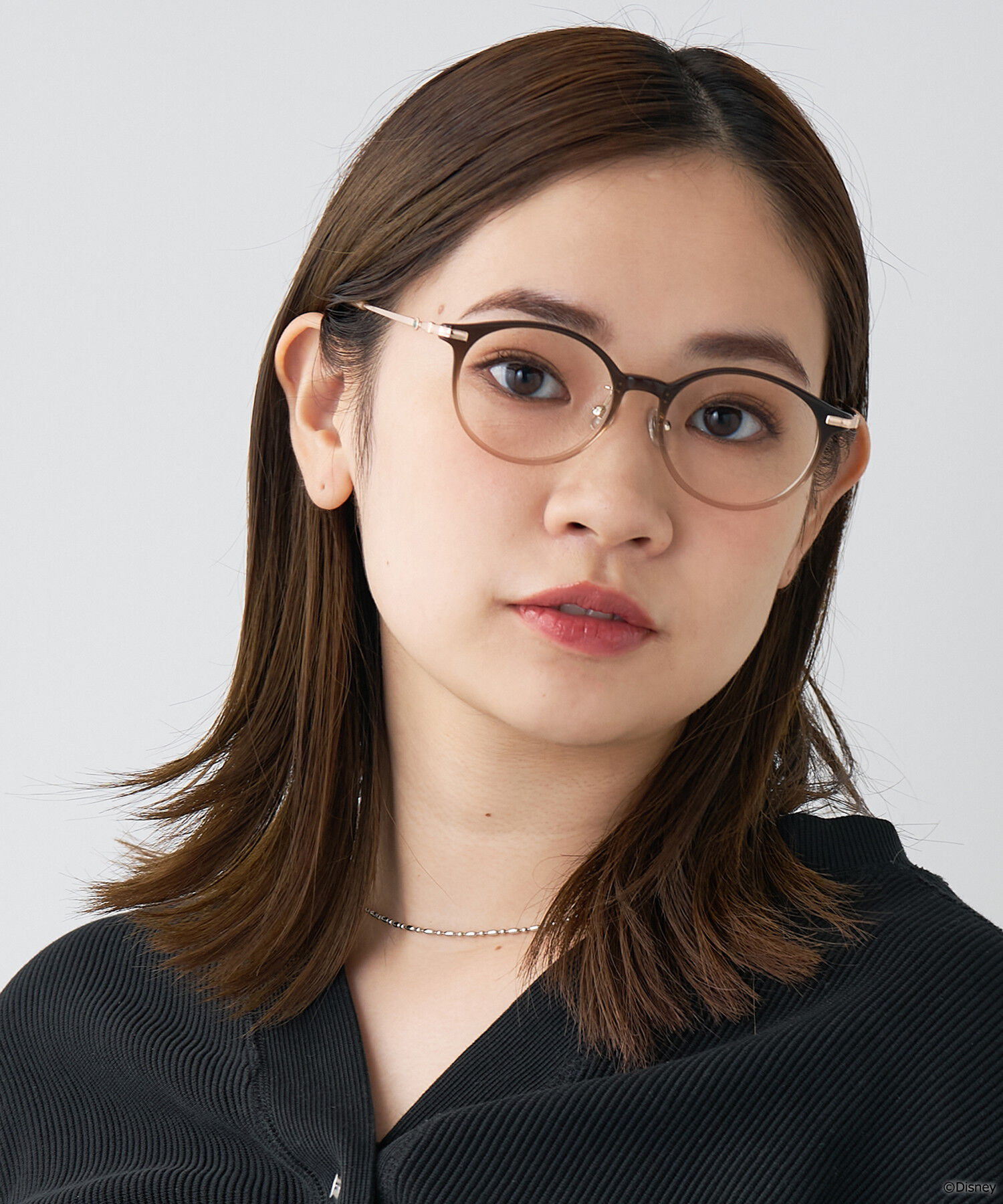  「ボストン型 メガネ｜Disney Collection created by Zoff "PRINCESS"『Jasmine』ジャスミン」|メガネ|