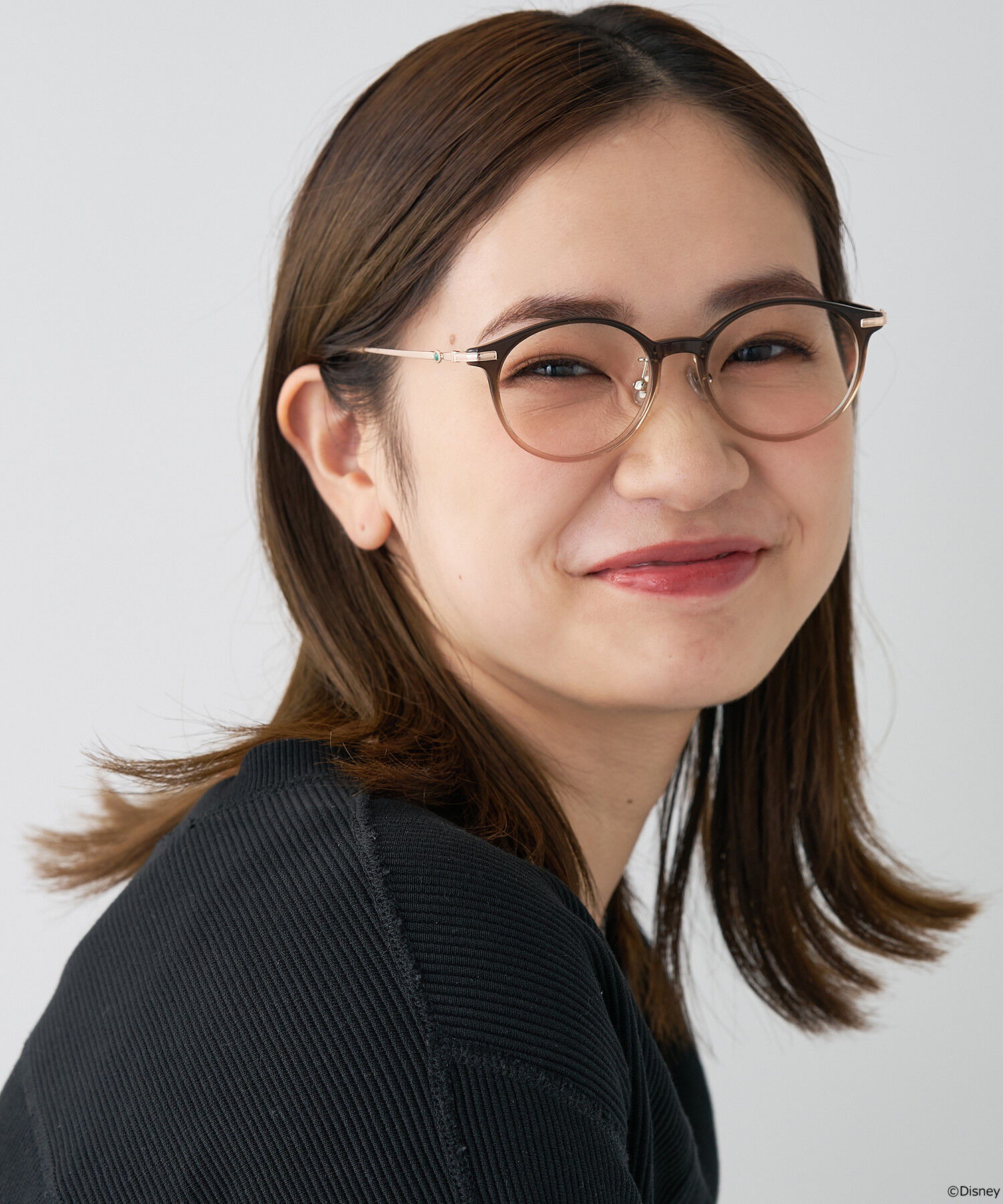  「ボストン型 メガネ｜Disney Collection created by Zoff "PRINCESS"『Jasmine』ジャスミン」|メガネ|