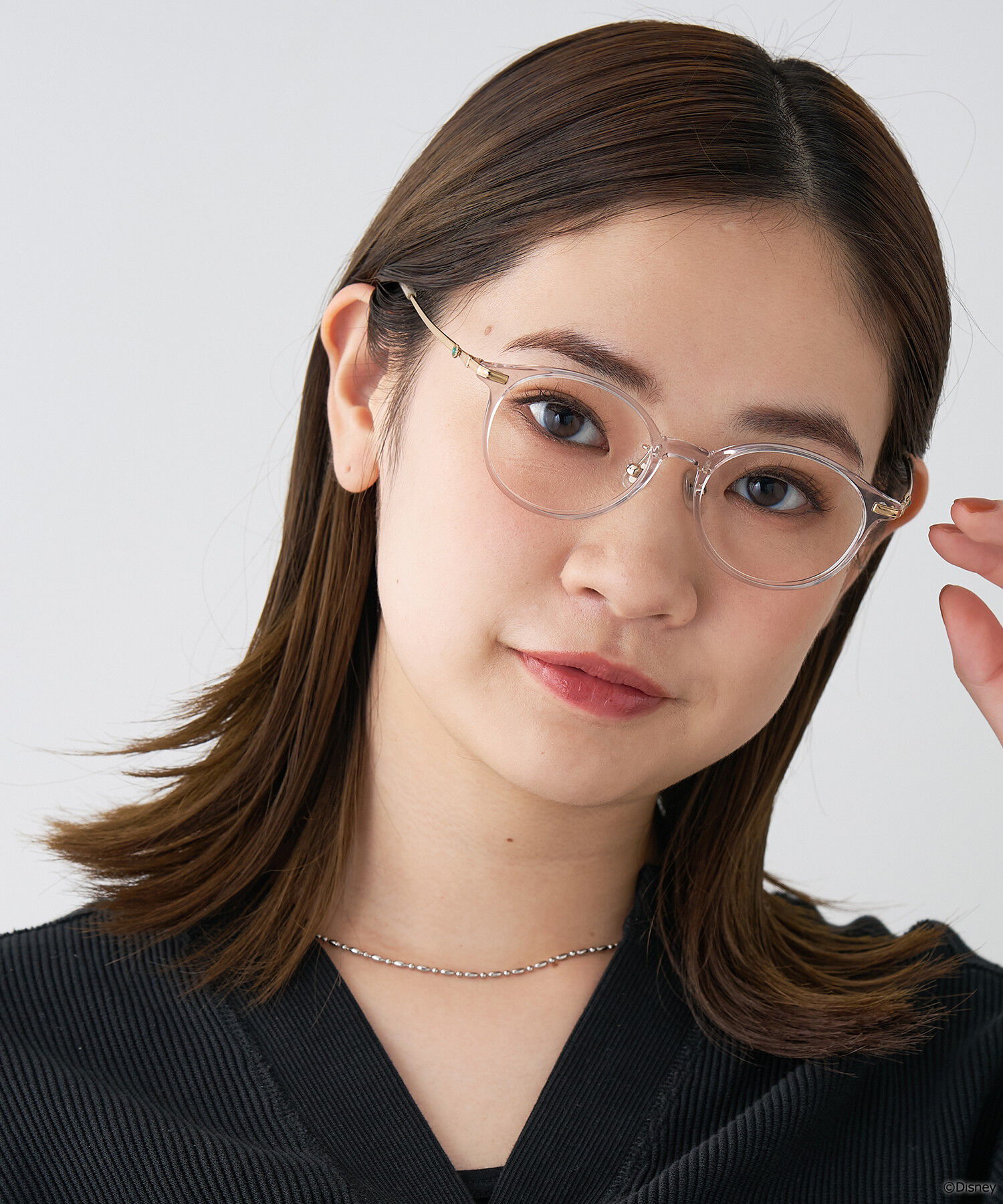  「ボストン型 メガネ｜Disney Collection created by Zoff "PRINCESS"『Jasmine』ジャスミン」|メガネ|