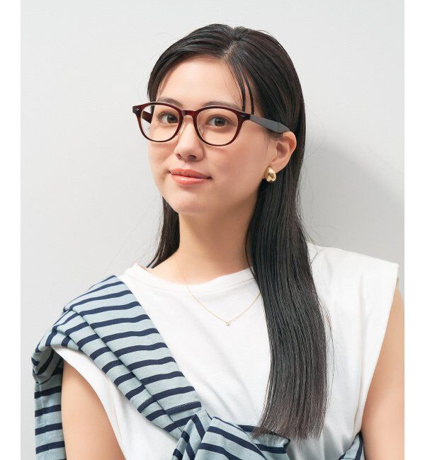  「ウェリントン型 調光サングラス レンズの色が変わるサングラス Zoff | YURIE OUTDOOR EDITION」|サングラス|