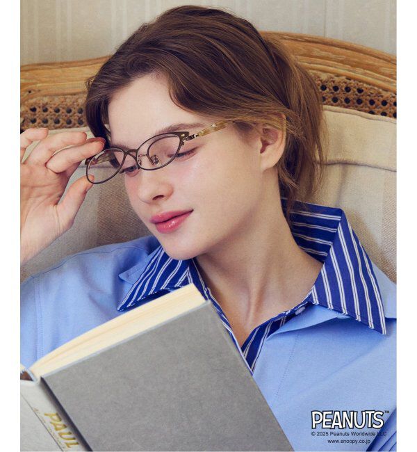  「Zoff PEANUTS 跳ね上げ式 メガネ (フリップアップ) スヌーピー オラフ アンディ SNOOPY レンズ交換券付」|メガネ|