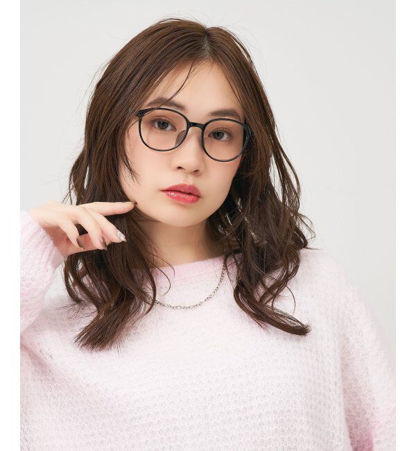  「花粉・飛沫対策 2way メガネ (フード着脱可能)  | 伊達メガネ UVカット ユニセックス レンズ交換券付」|メガネ|