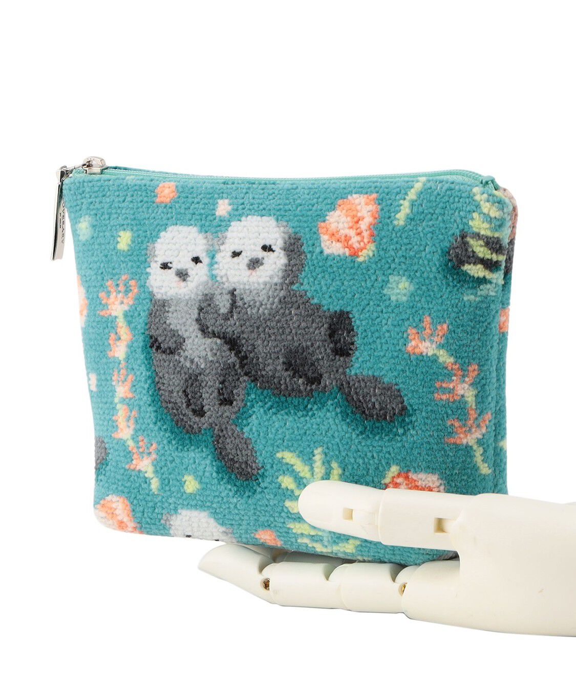 LOVERARY BY FEILER「プカプカラッコ　舟型ポーチ　L/PPR-253066」|ポーチ|