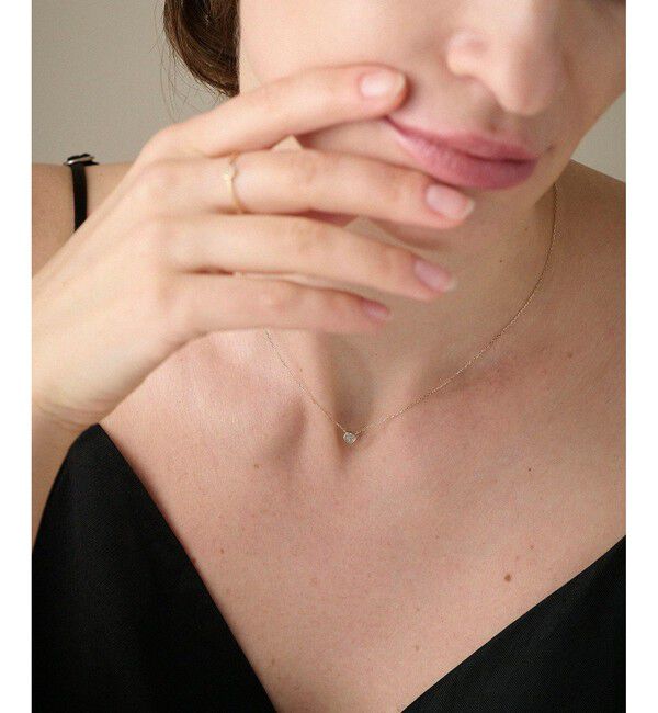 ete「K10YG ブリリアント ブラウンダイヤモンド ネックレス」|ネックレス|