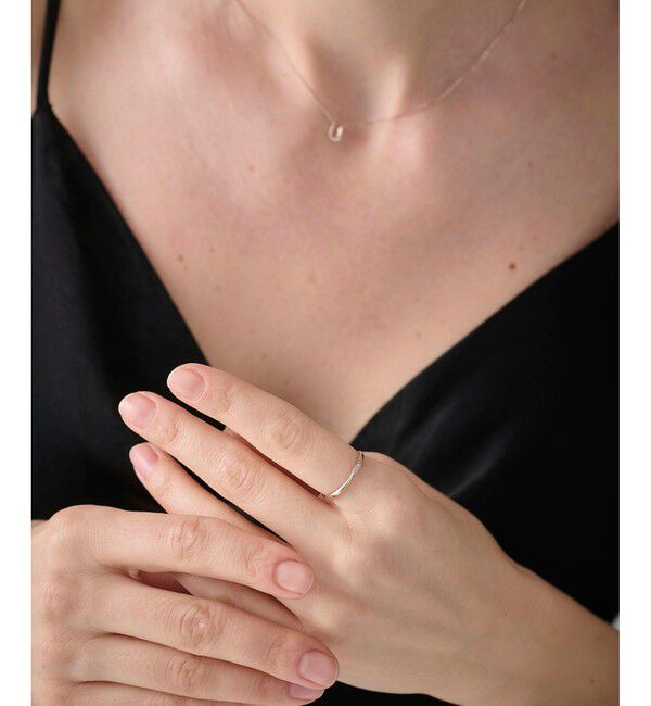 ete「[シェア] K10MPG ダイヤモンド ツイスト リング」|リング|