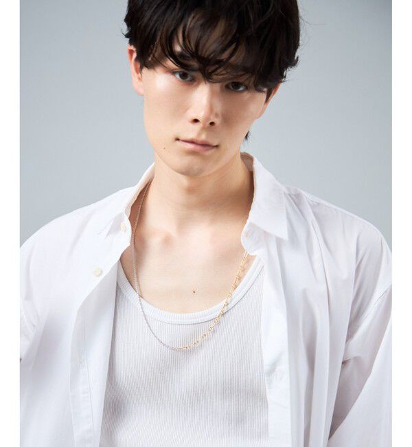 Jouete「[ウェアチェーン] ネックレス セット パール コンビカラー」|ネックレス|