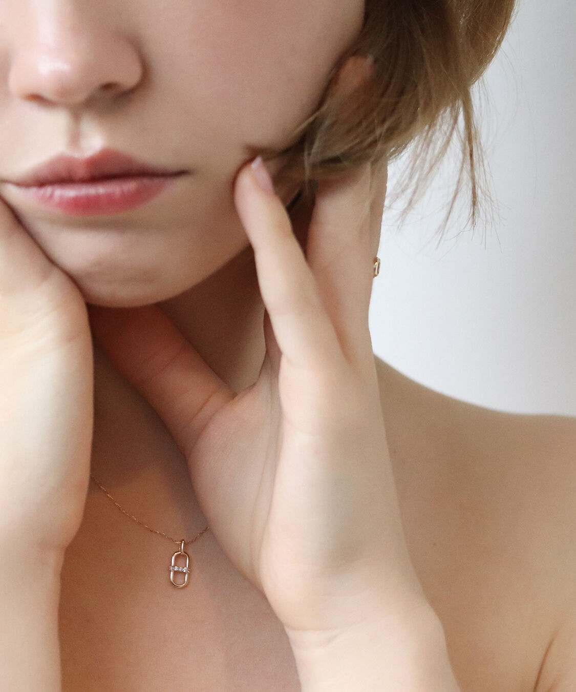  「ダイヤモンド ネックレス  | K10YG〈ミラ〉」|ネックレス|