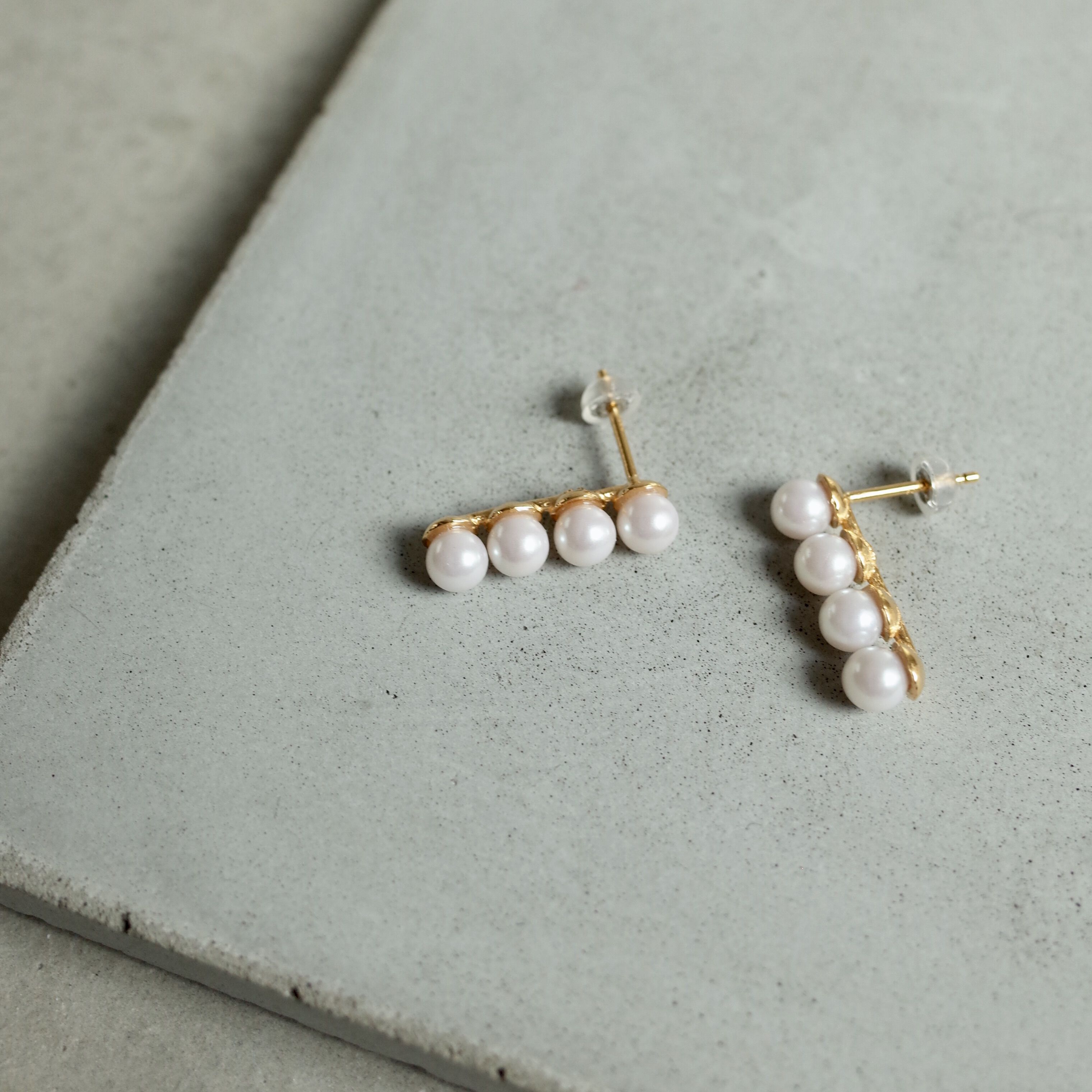 warmth「Straight Pearl Pierce」|ピアス|