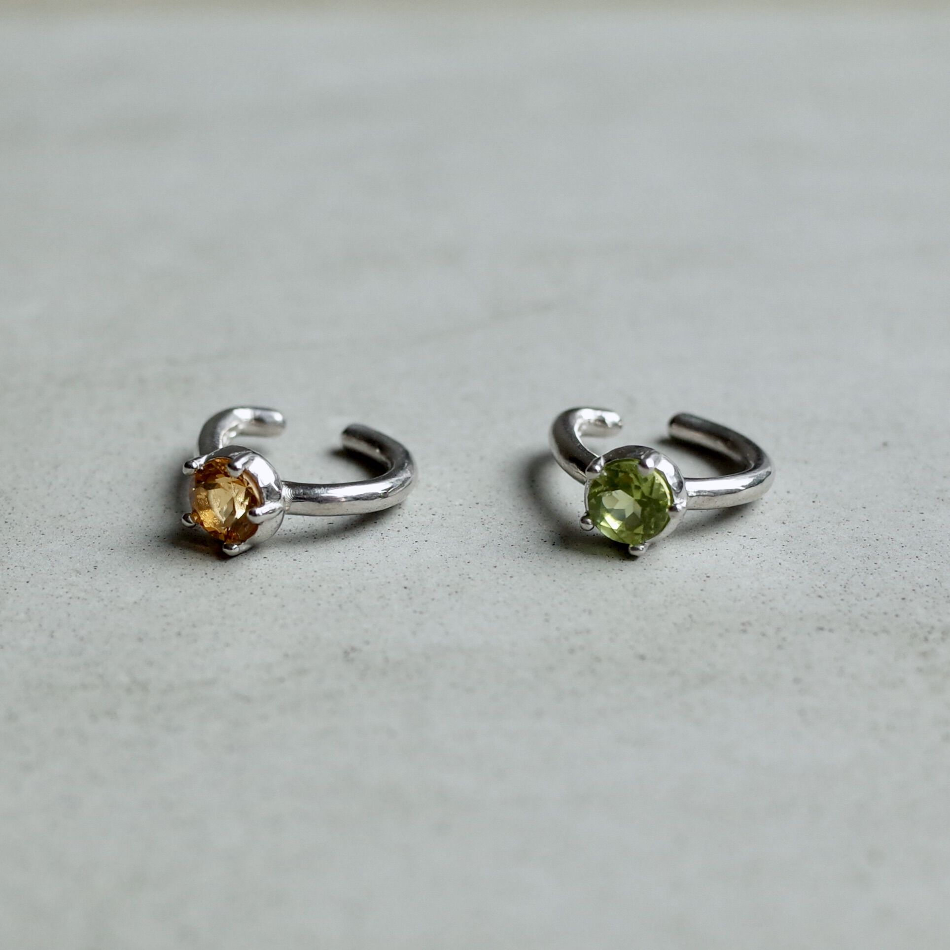 warmth「Color Stone Ear Cuff」|イヤーカフ|