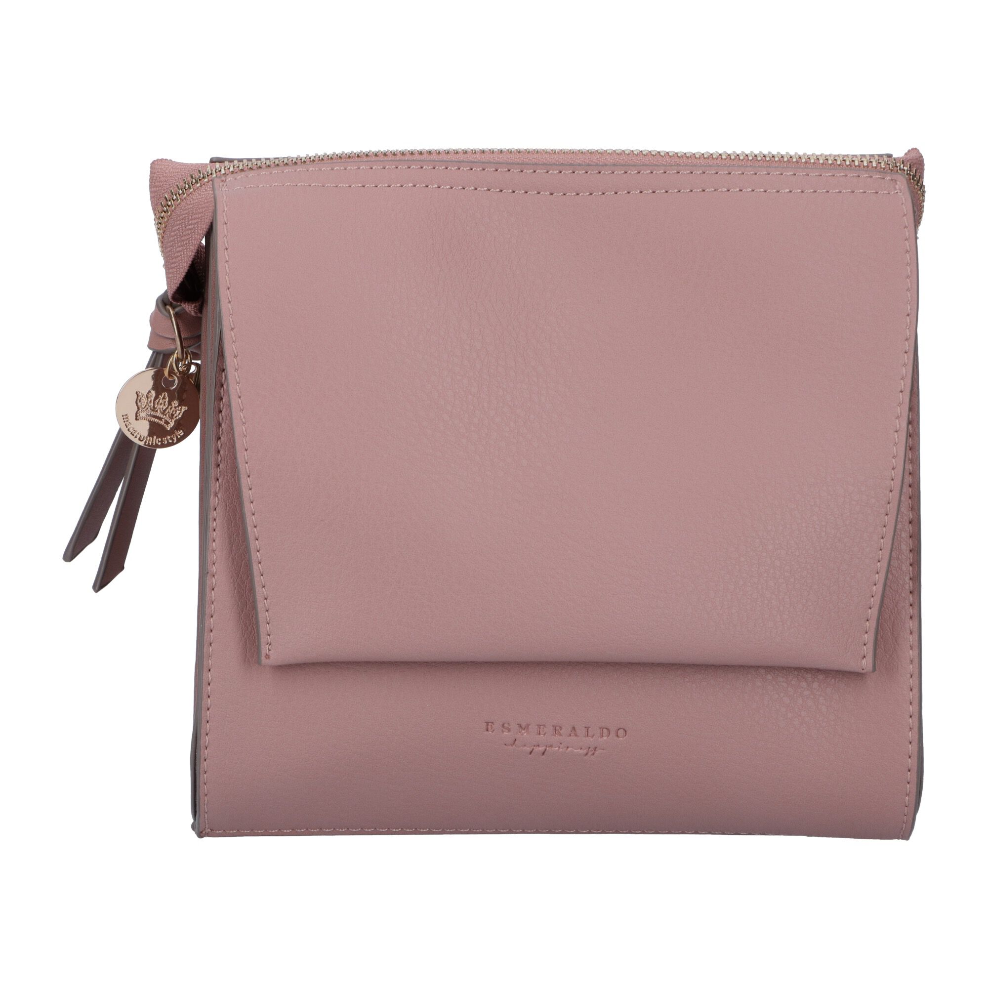  「スムース・フラップ　ショルダー／ＥＳＭＥＲＡＬＤＯ　ｈａｐｐｉｎｅｓｓ」|ショルダー・メッセンジャー|