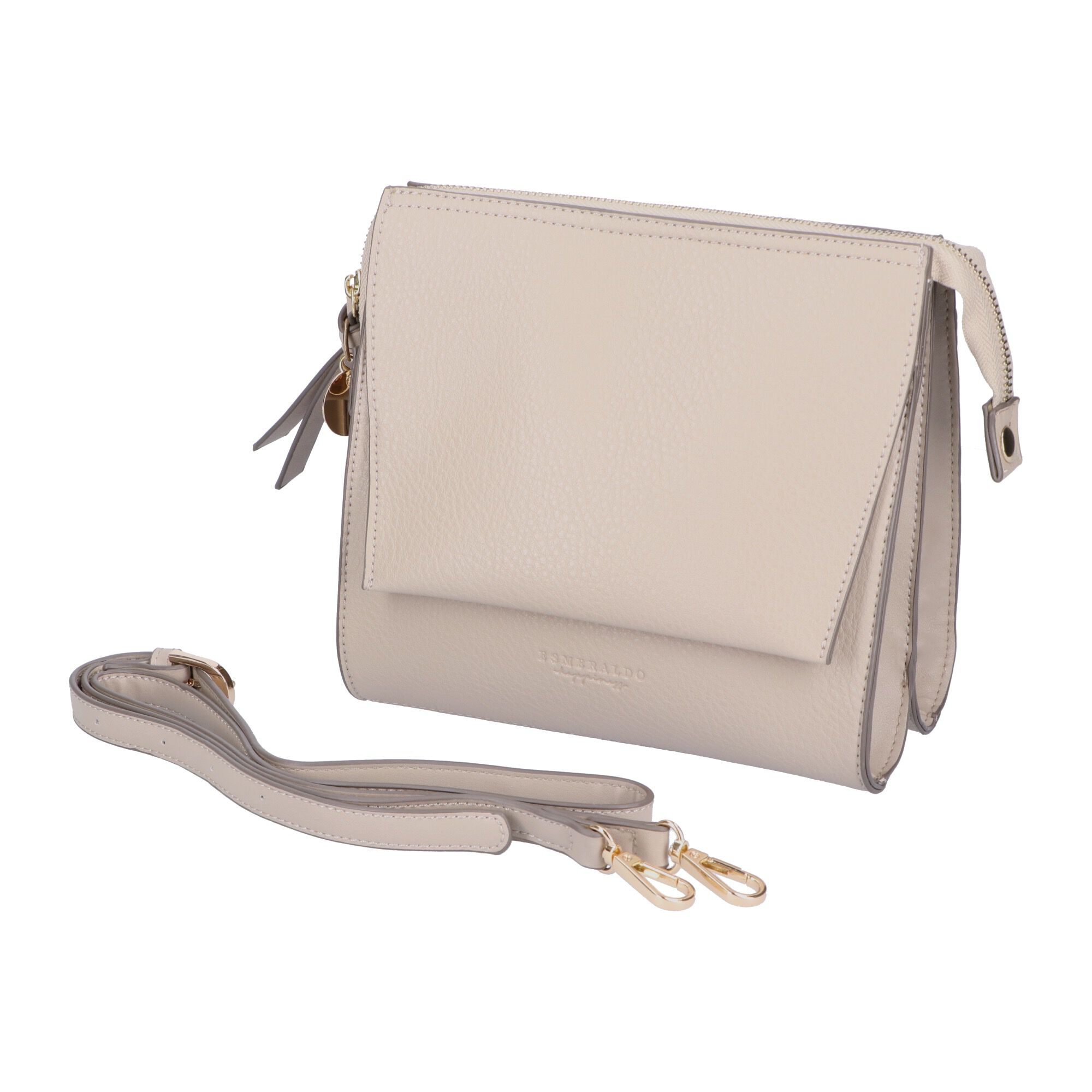  「スムース・フラップ　ショルダー／ＥＳＭＥＲＡＬＤＯ　ｈａｐｐｉｎｅｓｓ」|ショルダー・メッセンジャー|