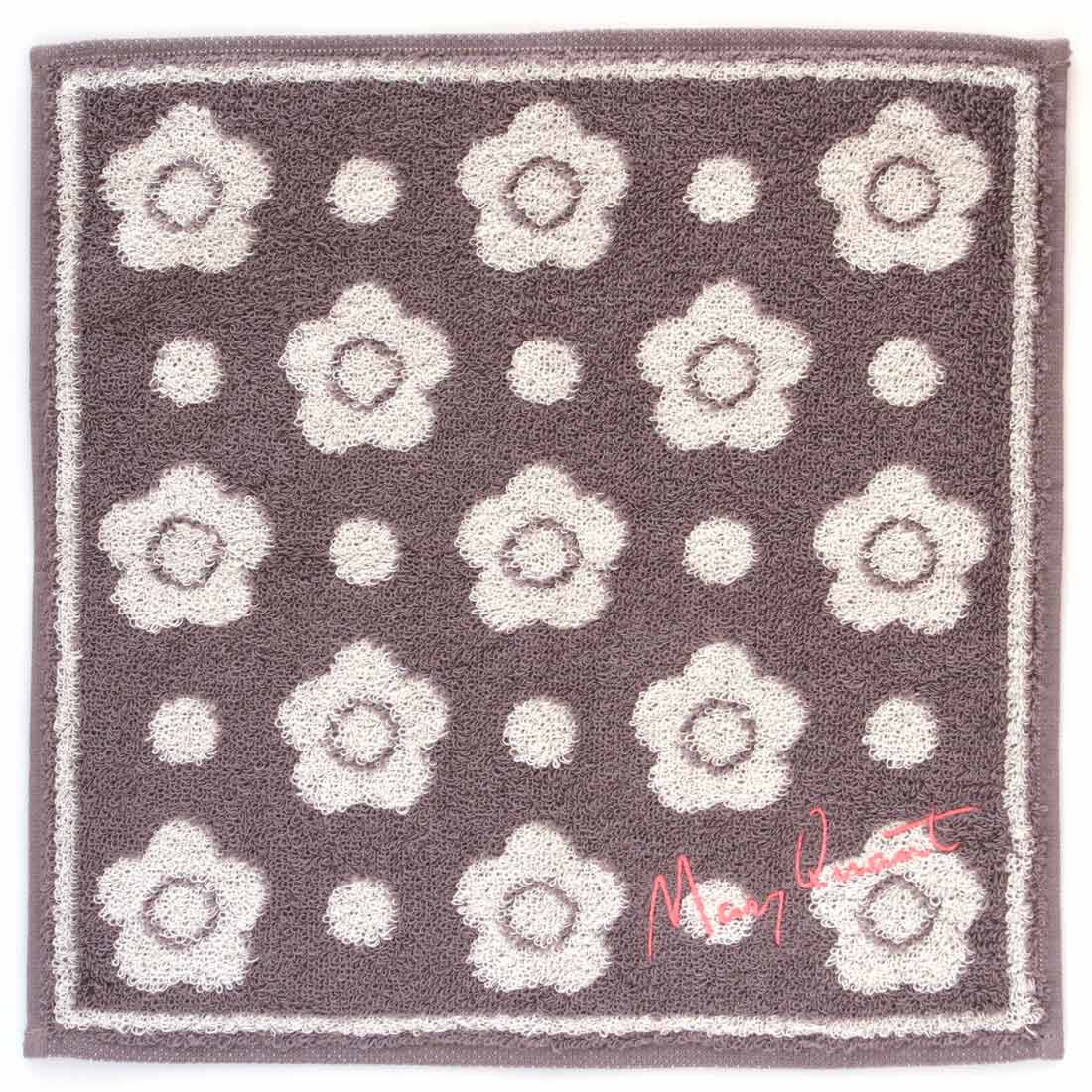  「MARY QUANT タオルハンカチ＜デイジー＆ドット＞」|タオル|