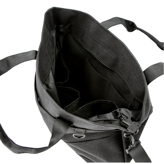 BACKYARD FAMILY「トートバッグ 2way 通販 ショルダーバッグ メンズ 大きめ ファスナー付き おしゃれ 通勤」|トートバッグ|