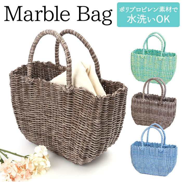 BACKYARD FAMILY「かごバッグ ビニール 通販 トート カゴバッグ ビニールバッグ レディース 浴衣 バッグ」|かごバッグ|