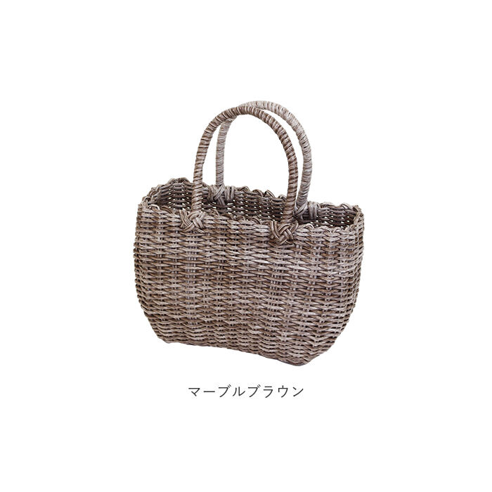 BACKYARD FAMILY「かごバッグ ビニール 通販 トート カゴバッグ ビニールバッグ レディース 浴衣 バッグ」|かごバッグ|