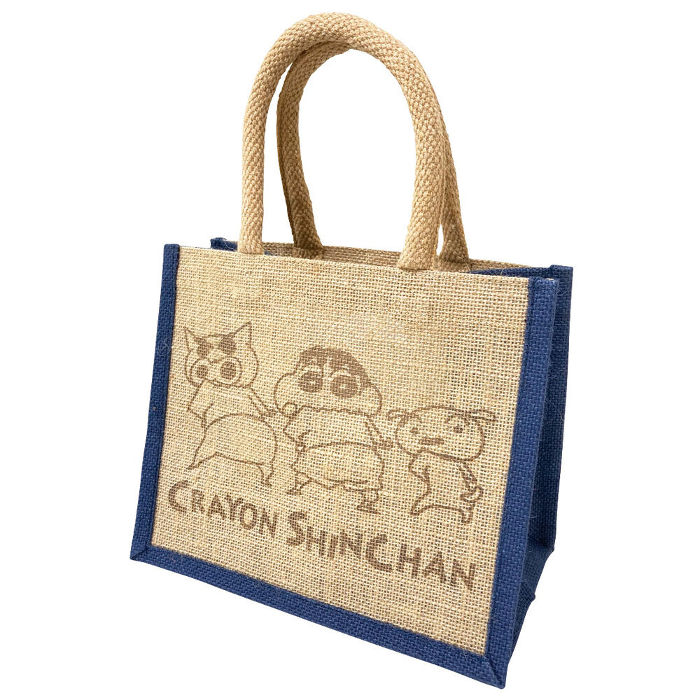 BACKYARD FAMILY「キャラクター ランチバッグ M ランチバック 通販 ジュートマイバッグ お弁当入れ トート」|トートバッグ|ブルー3