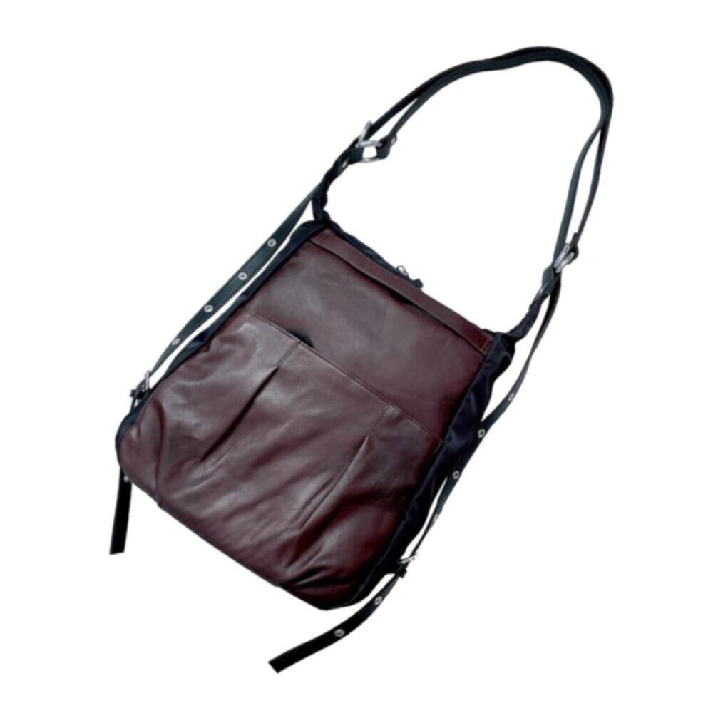 BACKYARD FAMILY「リュック ショルダー 2WAY ラムレザー 通販 リュックサック デイパック ラムレザーバッグ」|リュック|ブラウン1