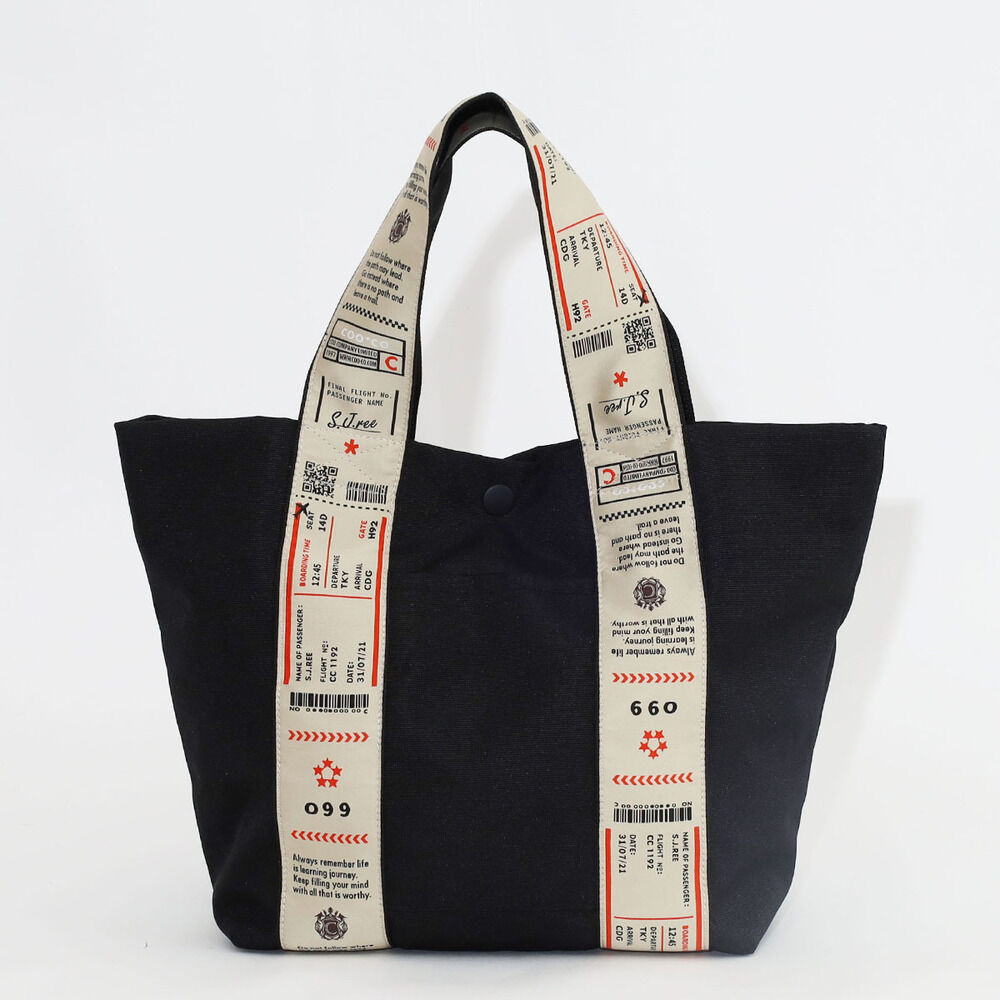 BACKYARD FAMILY「クーコ COOCO トートバッグ ミニ 通販 トート 手提げ トートバック ミニトートバッグ」|トートバッグ|ブラック1