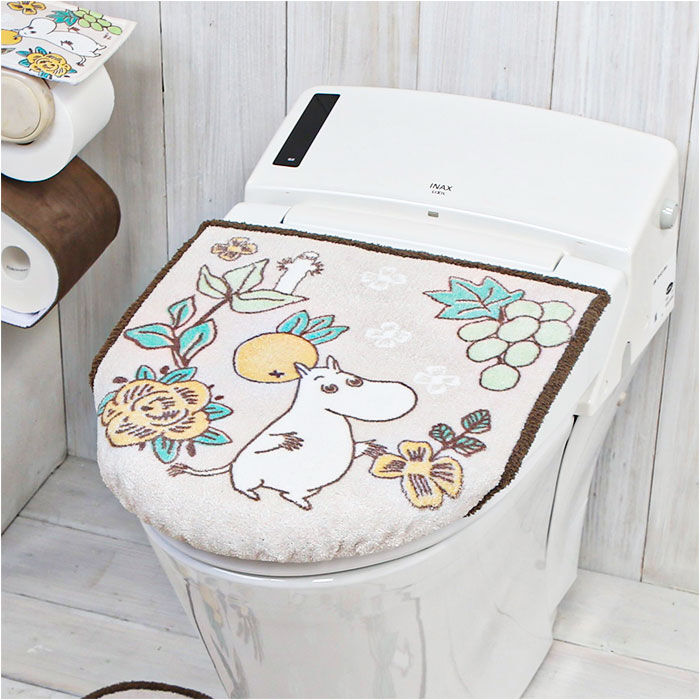 BACKYARD FAMILY「ムーミン トイレ グッズ 通販 トイレ蓋カバー トイレフタカバー トイレふたカバー フタカバー 蓋」|トイレタリー・ランドリーグッズ|