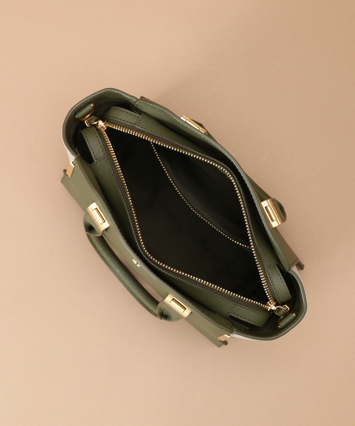 Samantha Thavasa「Pomme d'espoir ポムディスポワール バイカラーハンドルバッグ」|ハンドバッグ|