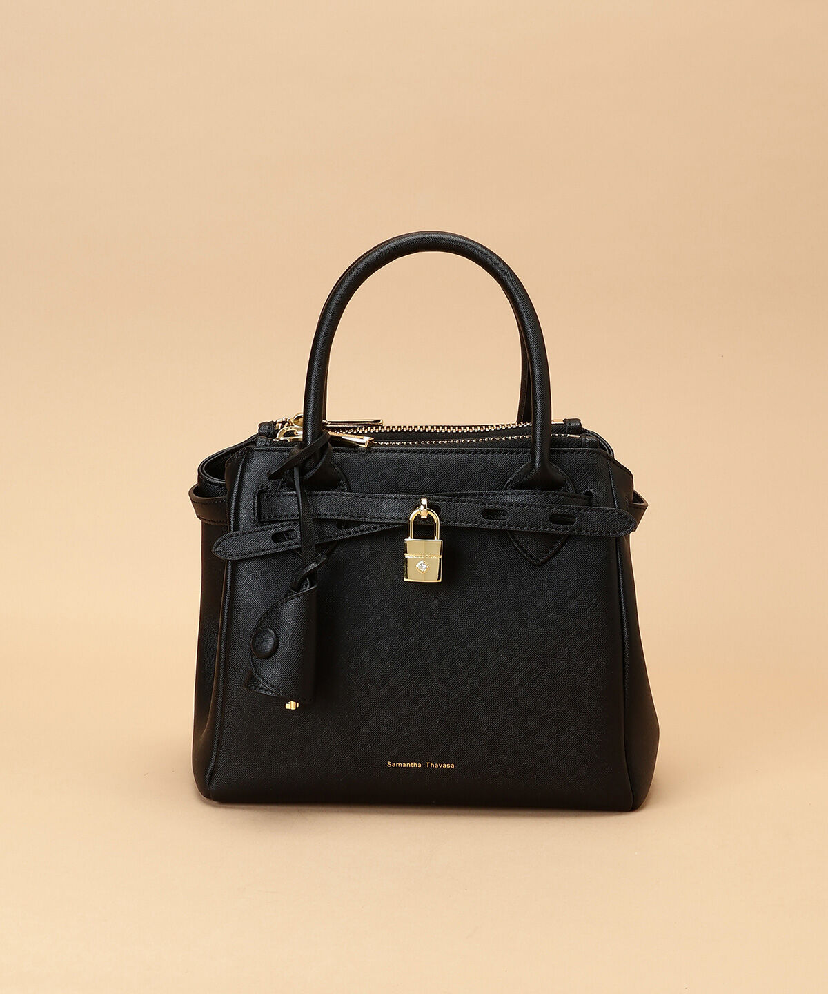 Samantha Thavasa「ベルトデザイン サマンサアゼル 中サイズ」|ハンドバッグ|