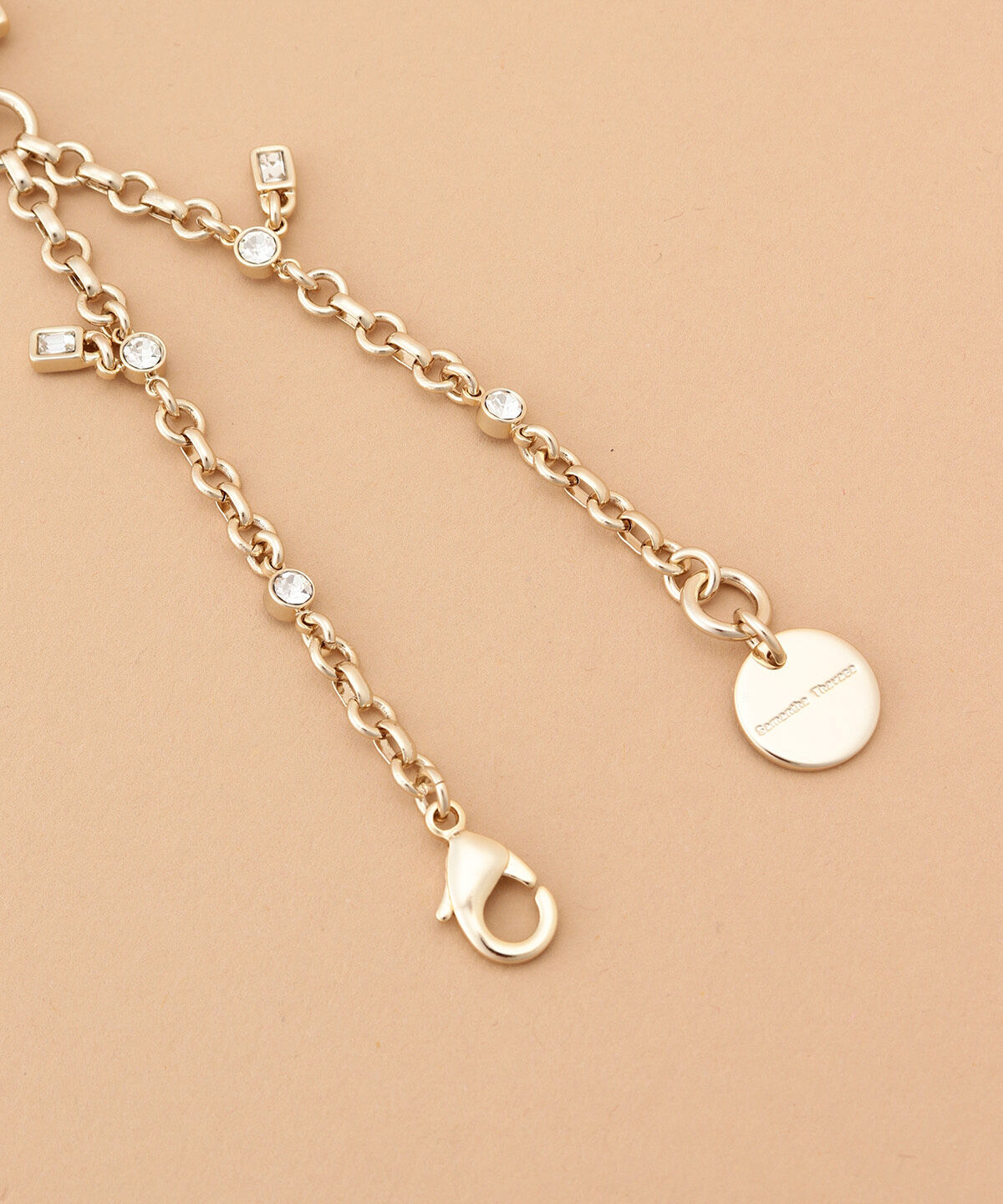 Samantha Thavasa「ビジューシンプルイニシャルバッグチャーム(Y)」|チャーム・キーホルダー|