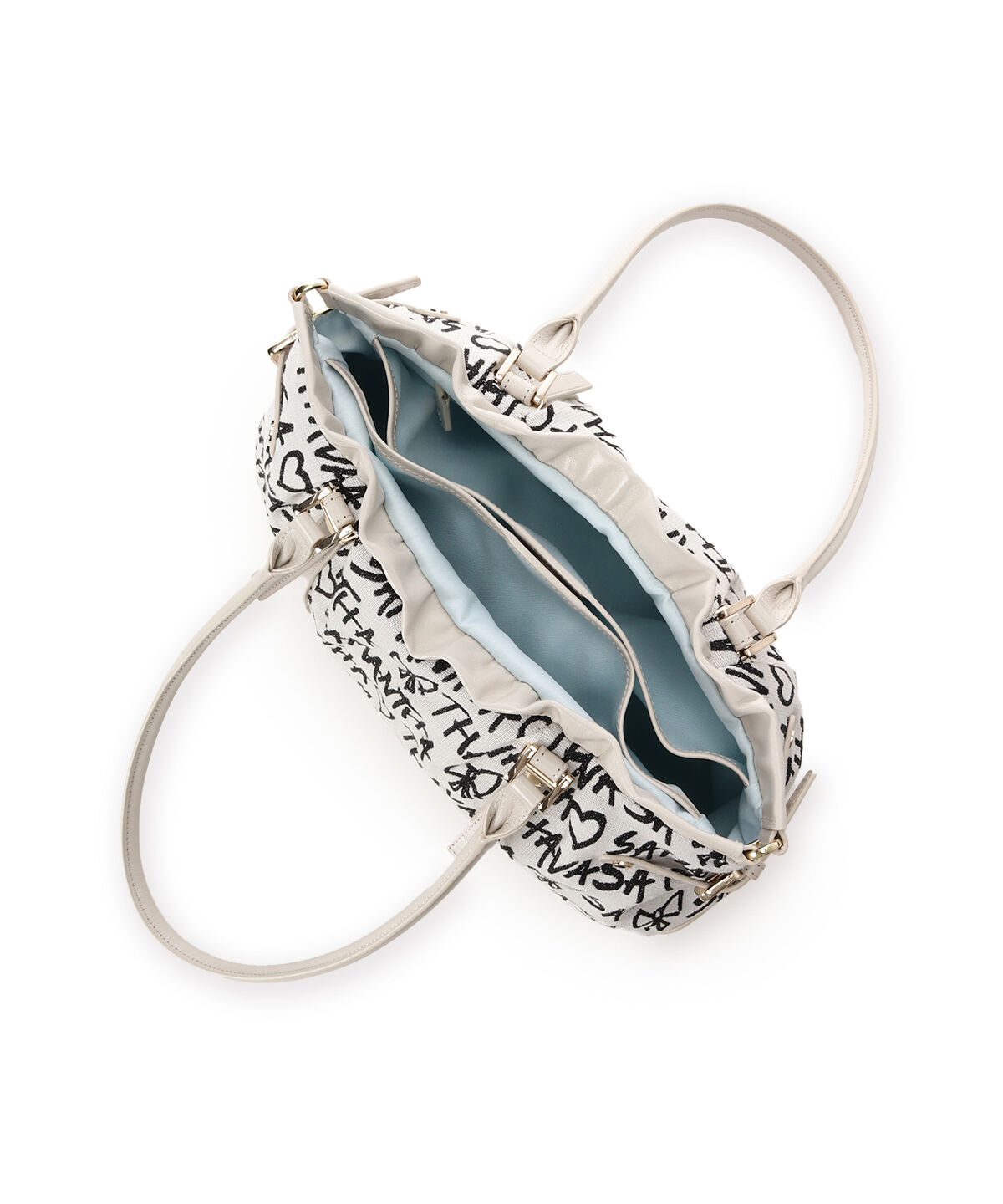 Samantha Thavasa「スクリッタ柄 サマンサ ルプリュ・ミニョン トートバッグ[Revival Collection]」|トートバッグ|