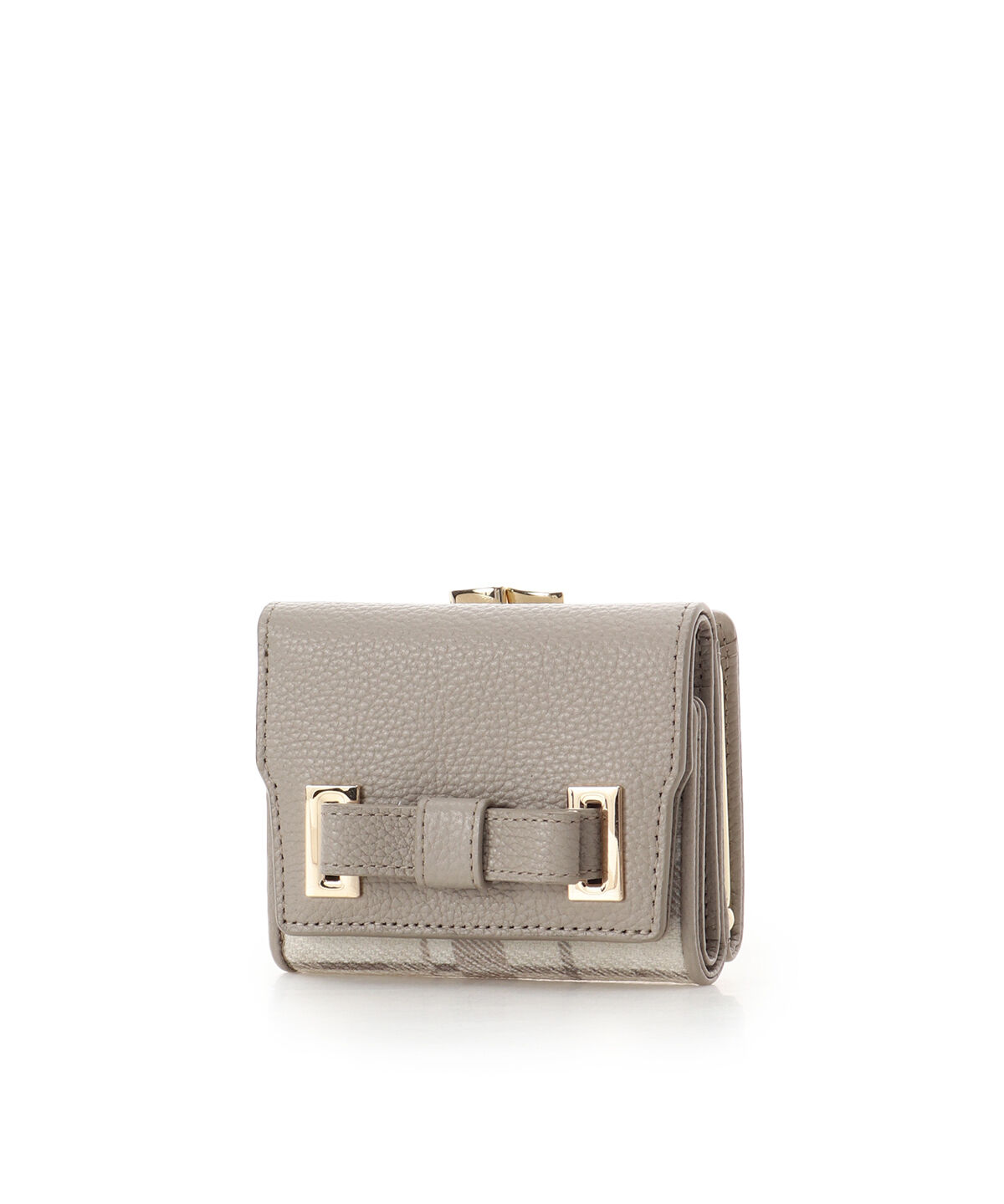 Samantha Thavasa「チェック柄エムシュシュⅢ 口金折財布」|財布|