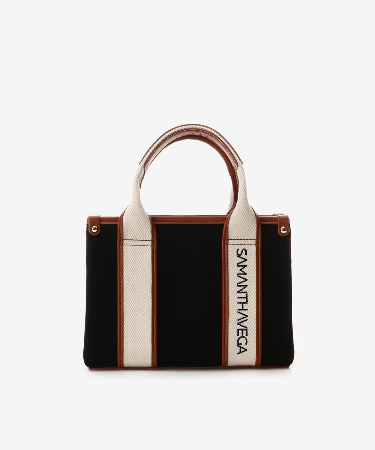 Samantha Vega「ロゴテープキャンバスショルダーバッグ（ミニ）」|ショルダー・メッセンジャー|