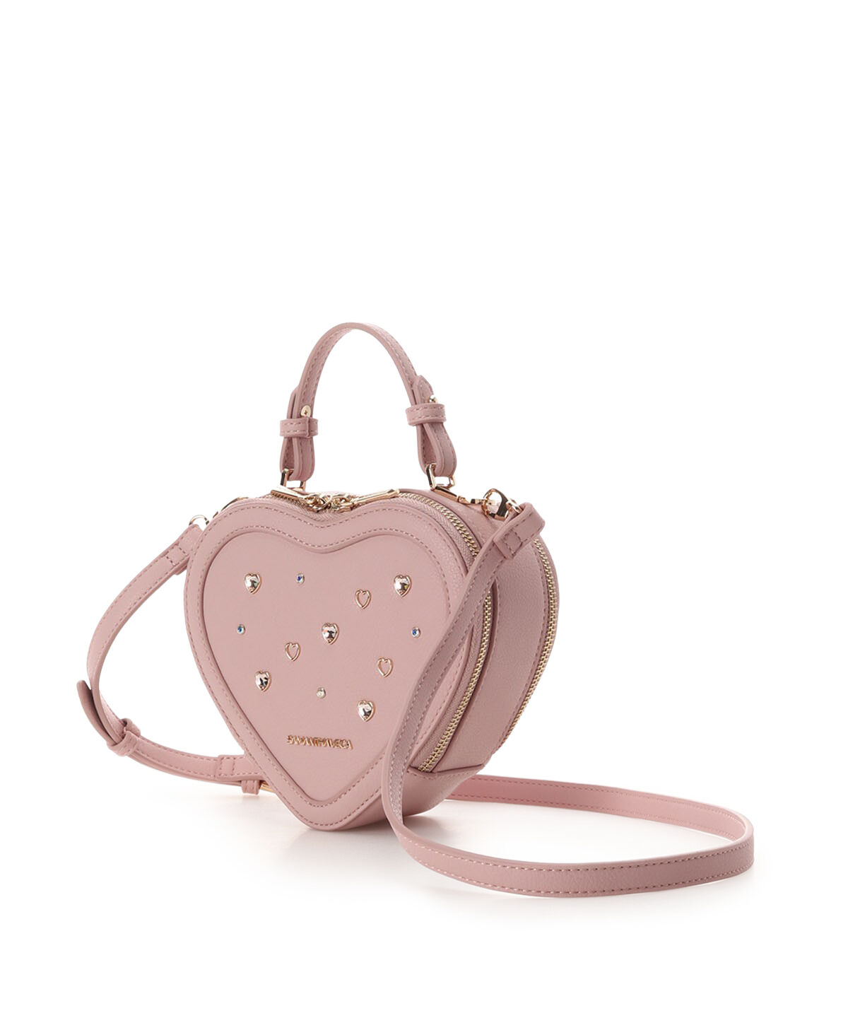 Samantha Vega「ビジューハート型ショルダーバッグ」|ショルダー・メッセンジャー|