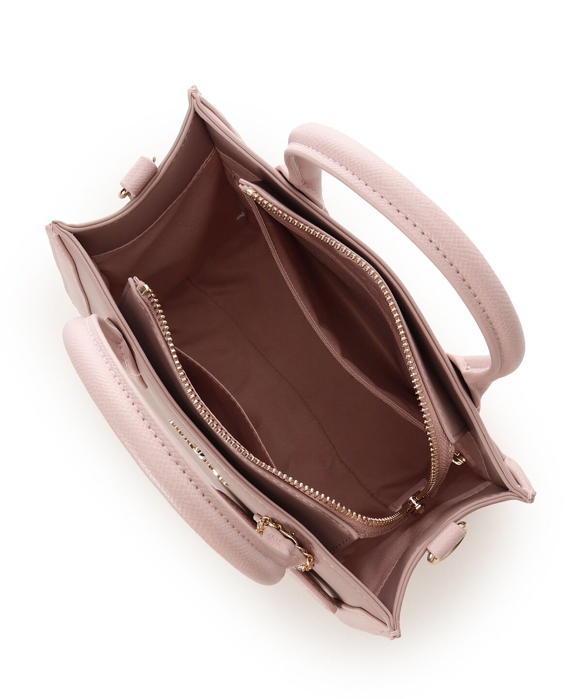 Samantha Vega「リボンチャーム付きスクエアバッグ」|ハンドバッグ|