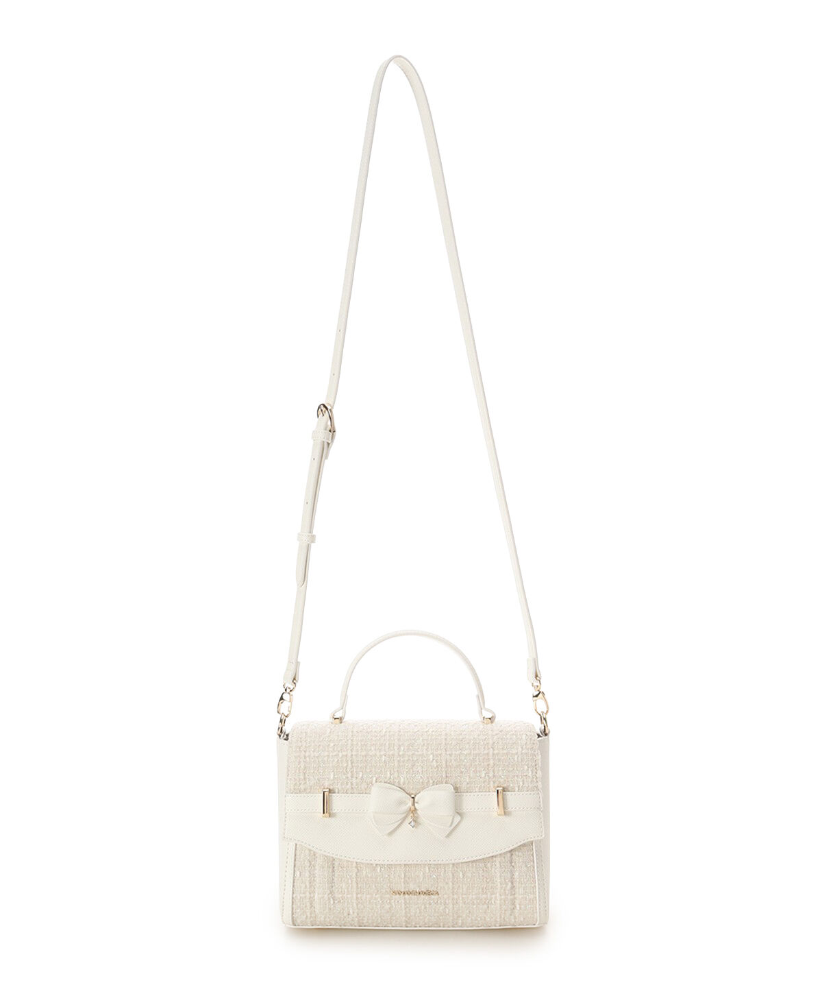 Samantha Vega「新色ツイードアクセントリボンショルダーバッグ」|ショルダー・メッセンジャー|