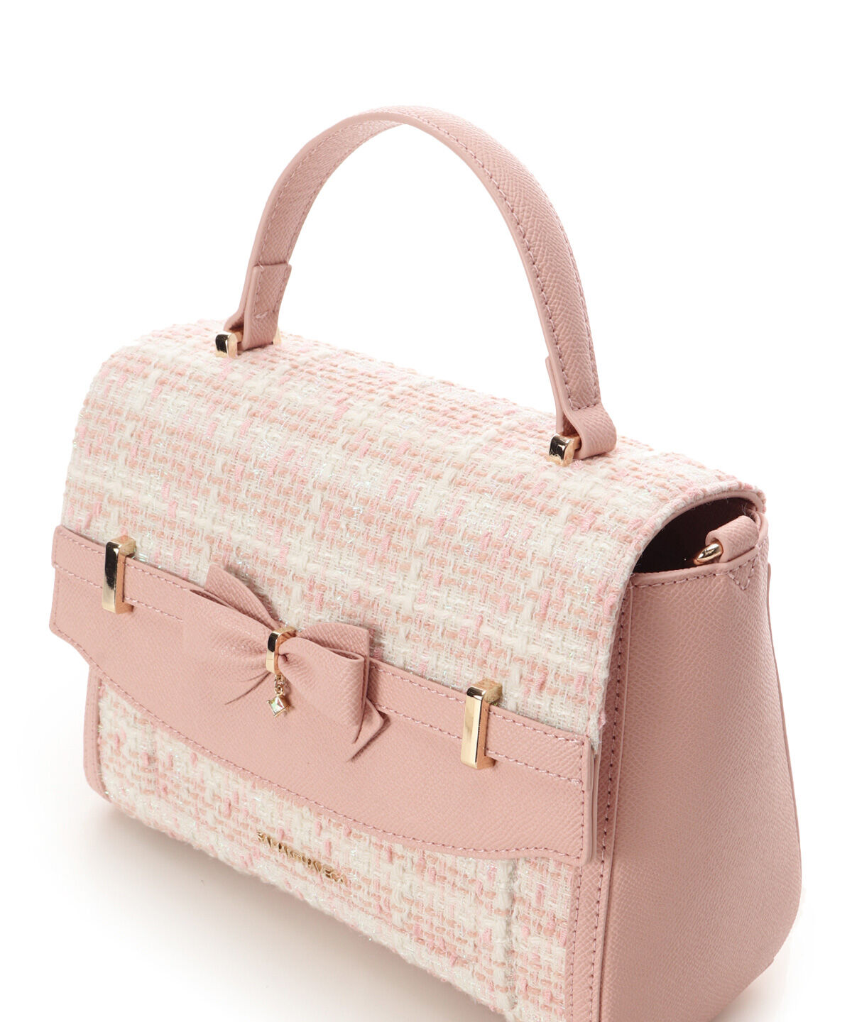 Samantha Vega「新色ツイードアクセントリボンショルダーバッグ」|ショルダー・メッセンジャー|