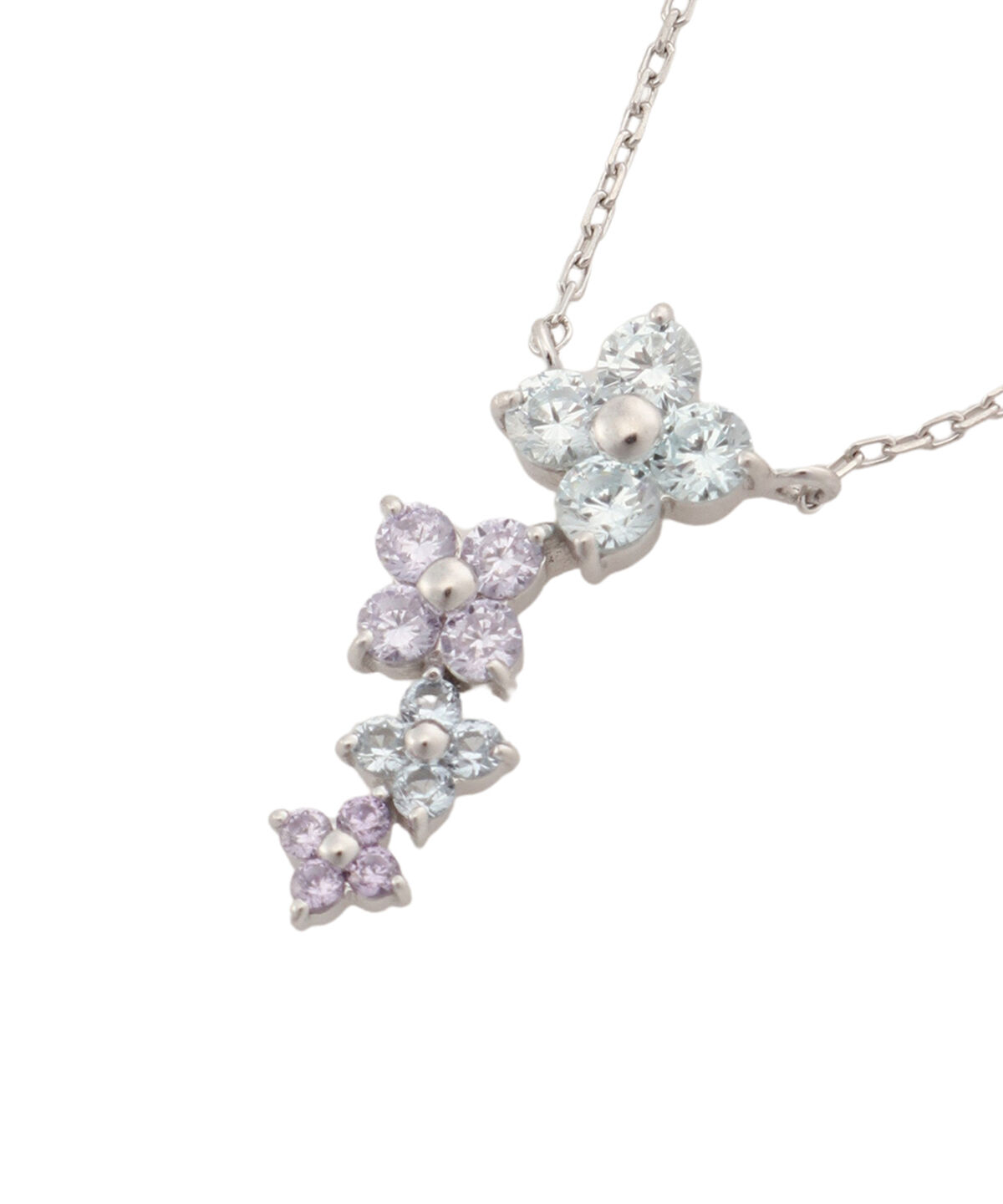 Samantha Tiara「フラワーモチーフバンド　グラデーション ネックレス」|ネックレス|