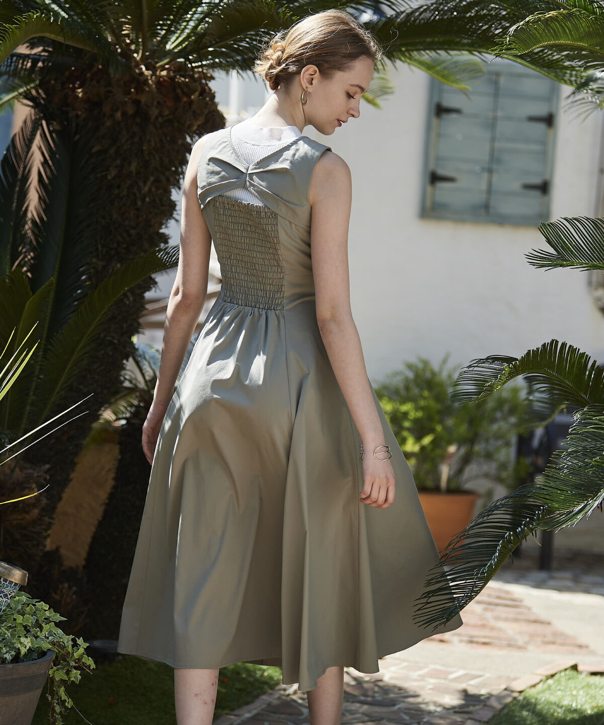 アンドクチュール「フロントジップジャンスカ」|ワンピース|