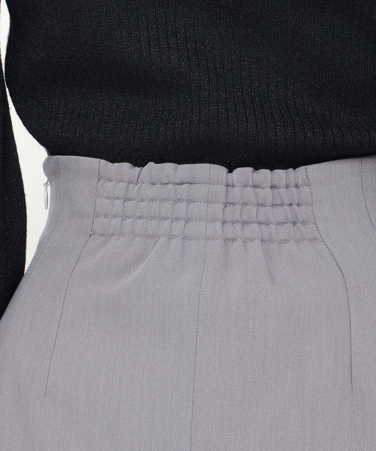 アンドクチュール「スカラップスリットタイトスカート」|タイト|