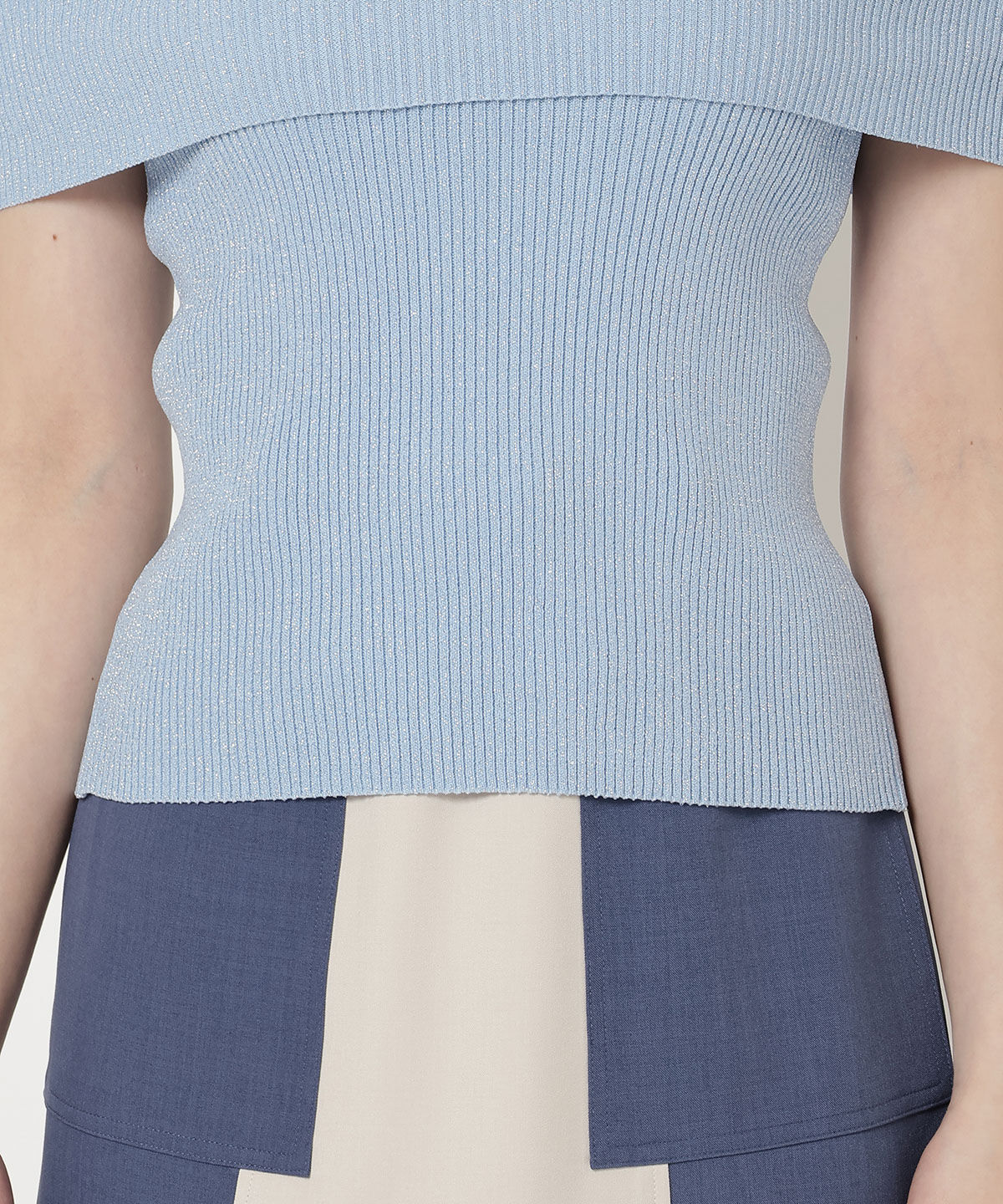 REDYAZEL「ラメリブニット」|ニット・セーター|