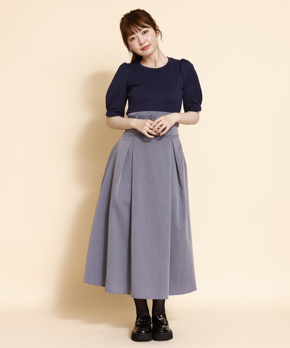 REDYAZEL「コルセットデザインドッキングワンピース」|ワンピース|