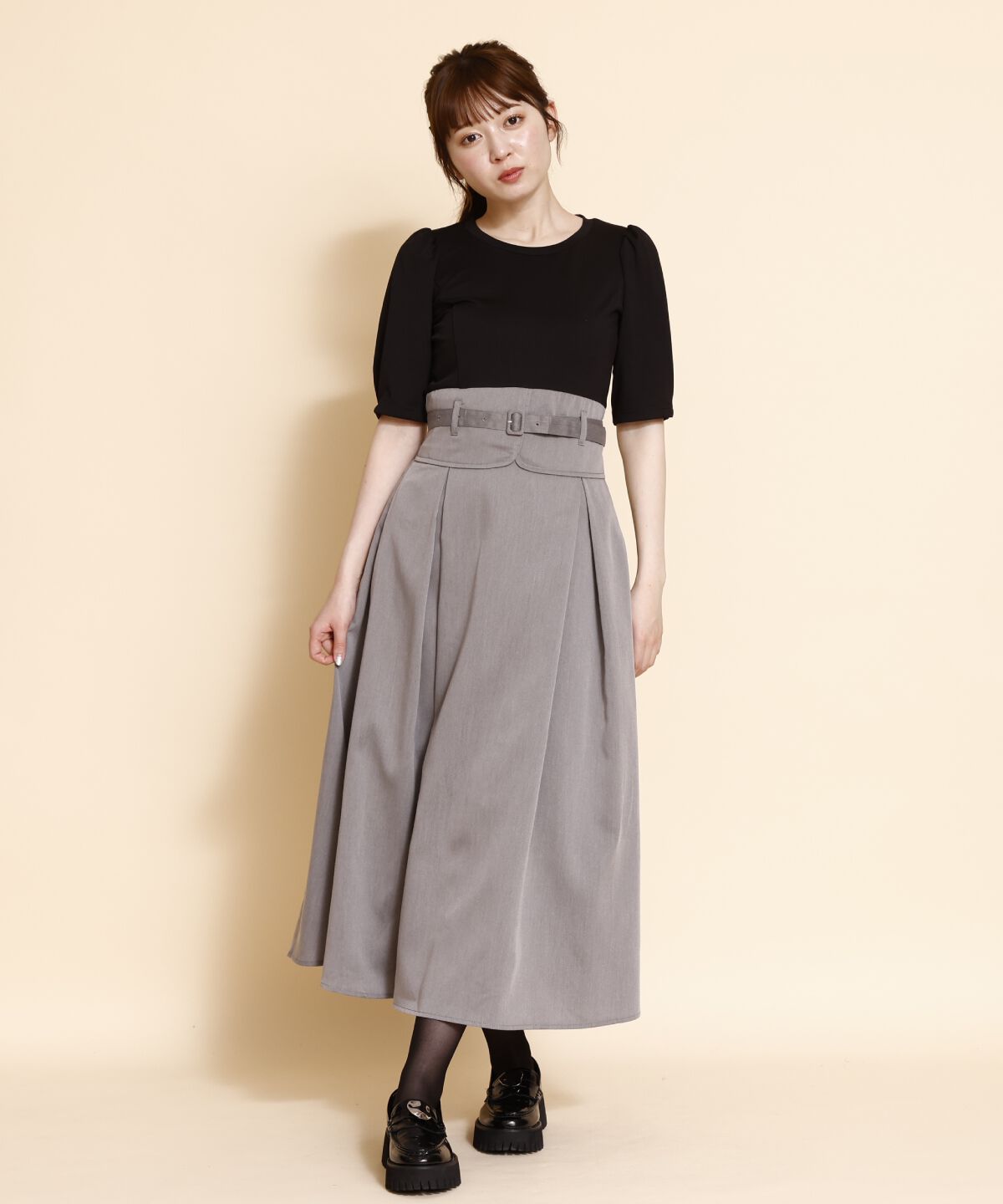 REDYAZEL「コルセットデザインドッキングワンピース」|ワンピース|